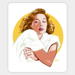 Gloria Grahame - An illustration by Paul Cemmick Sticker